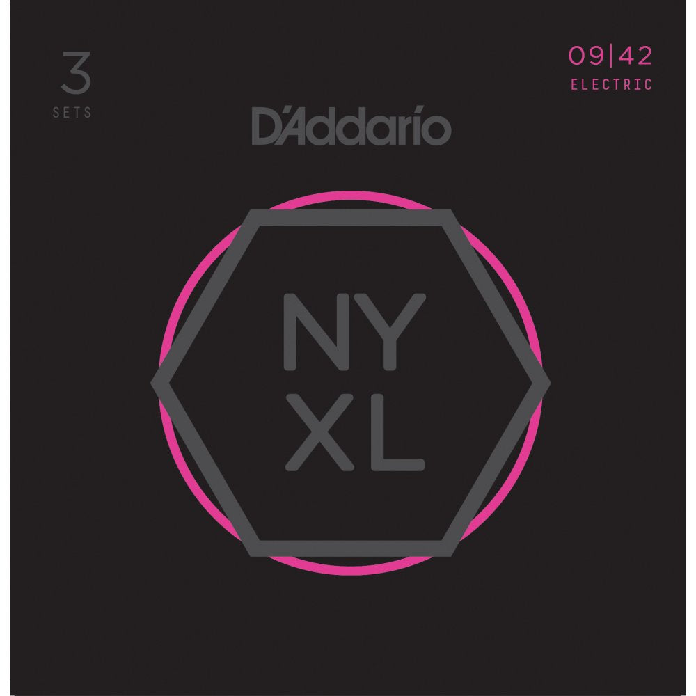 D'Addario NYXL 09-42 3 Pack