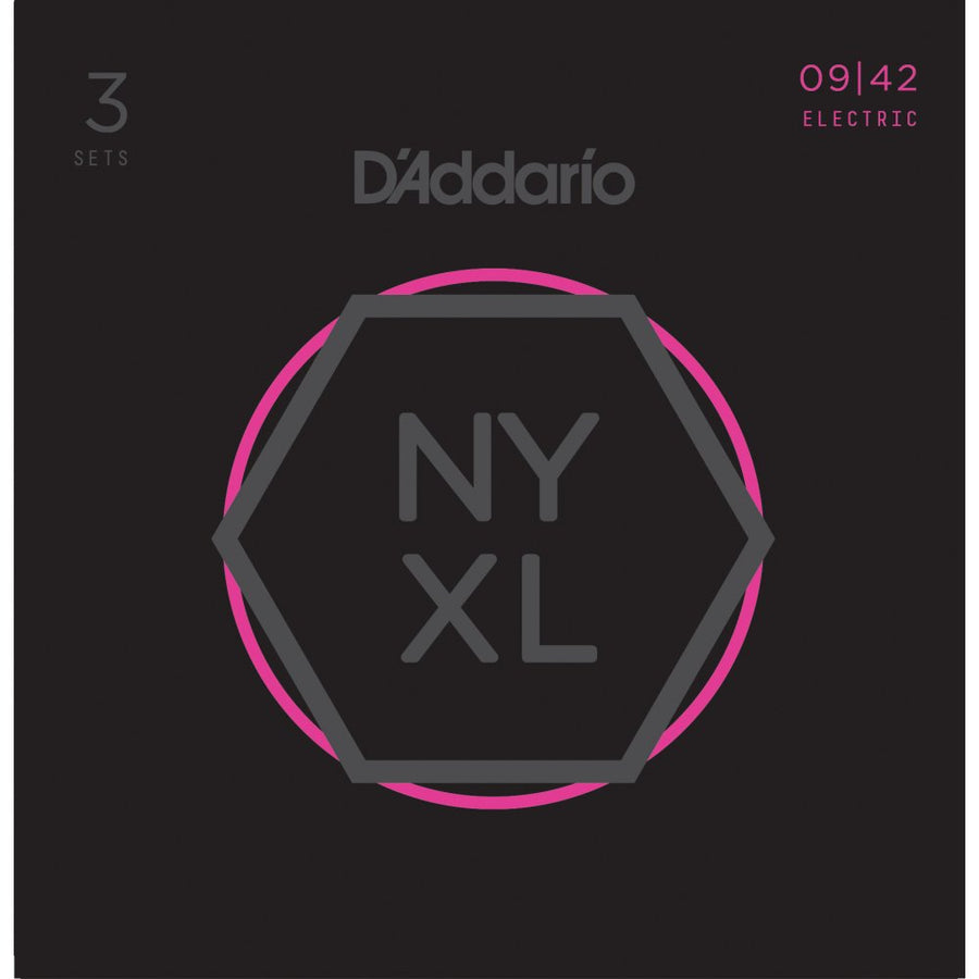 D'Addario NYXL 09-42 3 Pack