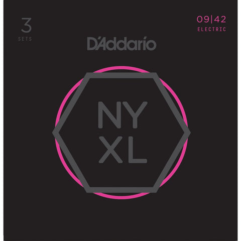 D'Addario NYXL 09-42 3 Pack