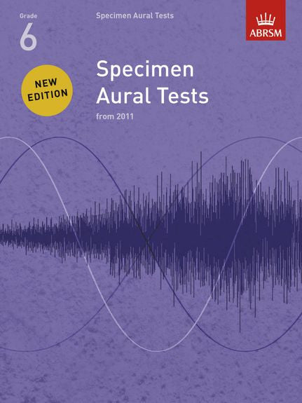 ABRSM Specimen Aural Tests Grades 6