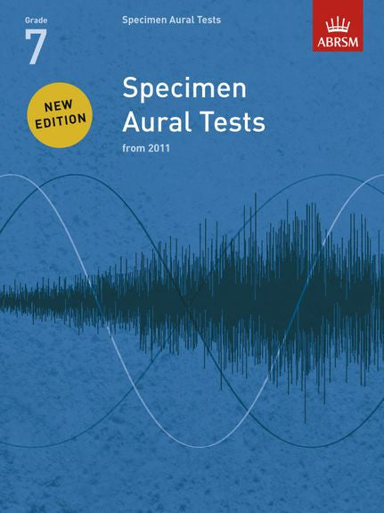 ABRSM Specimen Aural Tests Grade 7