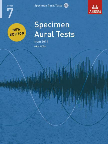 ABRSM Specimen Aural Tests Grade 7 with 2 CDs