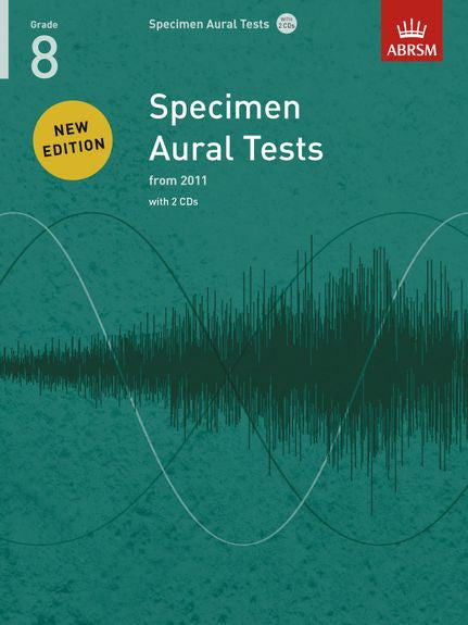 ABRSM Specimen Aural Tests Grade 8 with 2 CDs
