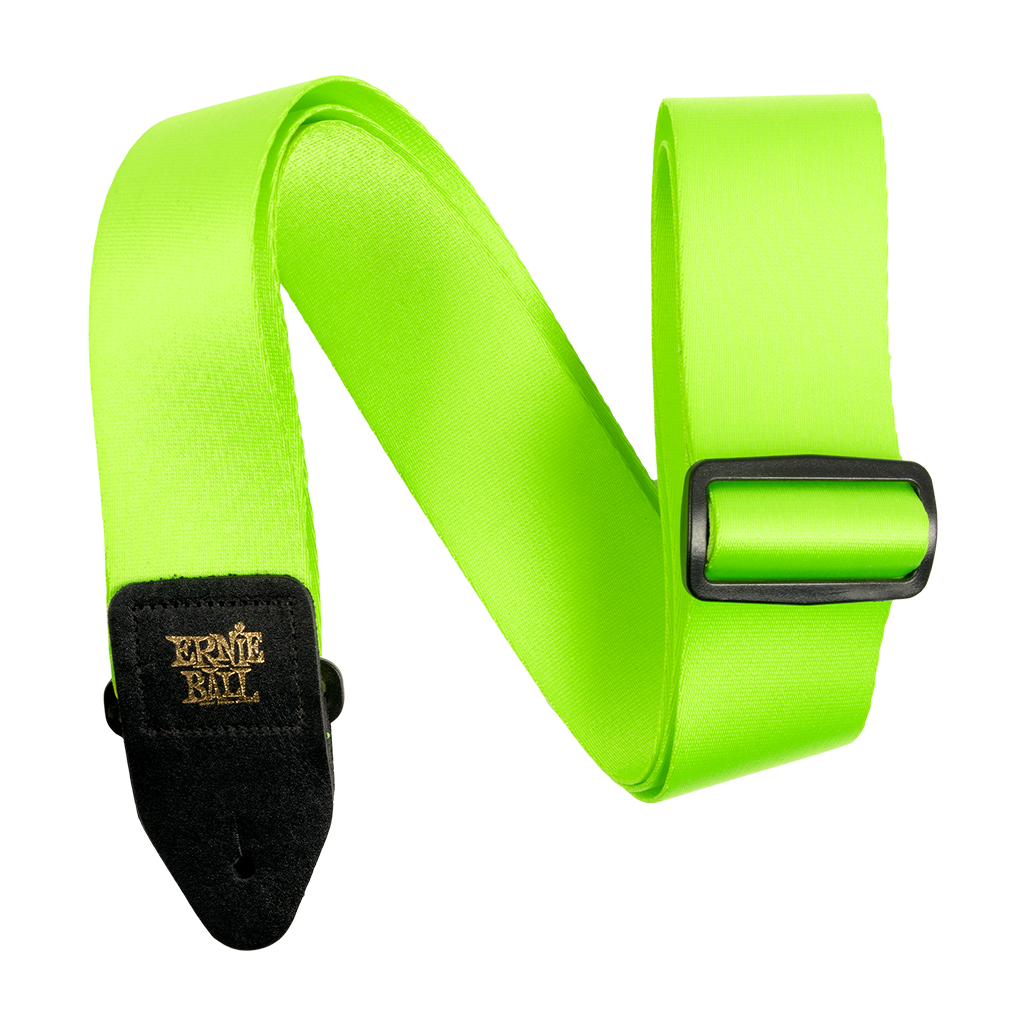 Ernie Ball Premium Neon Green Strap