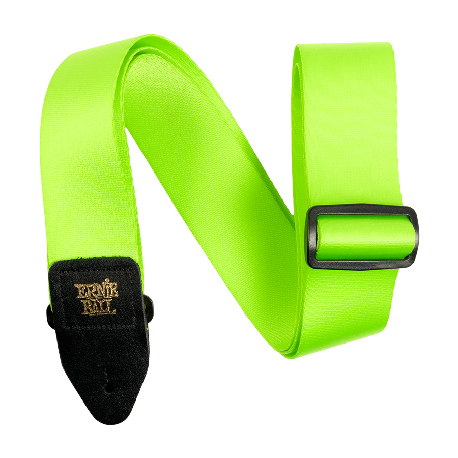 Ernie Ball Premium Neon Green Strap