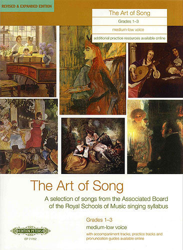 Art of Song Grade 1-3 Medium Low Voice (Expanded)