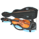 GSJ Cellissimo 4/4 Violin Case Indigo Blue