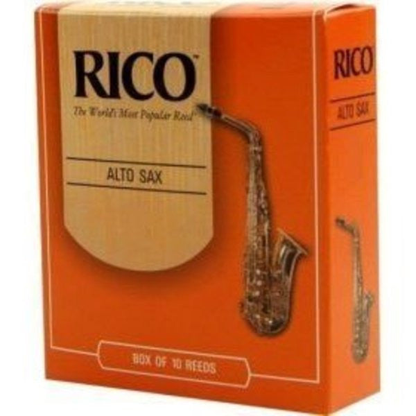 Rico Alto Saxophone reeds 2.5 Box of 10