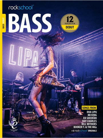 Rockschool Bass Debut 2018+ Book/Audio