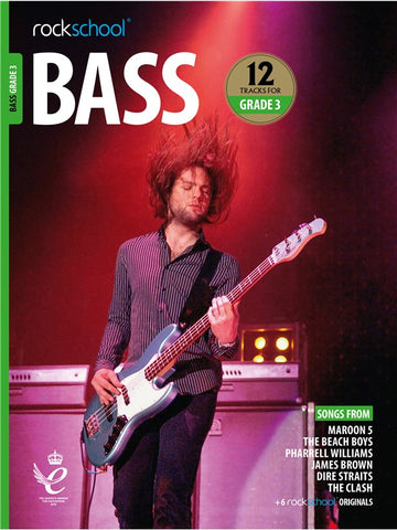 Rockschool Bass Grade 3 2018+ Book/Audio