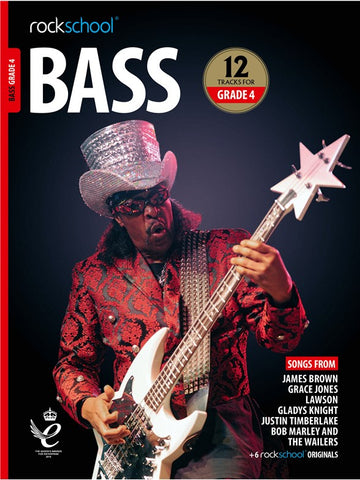 Rockschool Bass Grade 4 2018+ Book/Audio