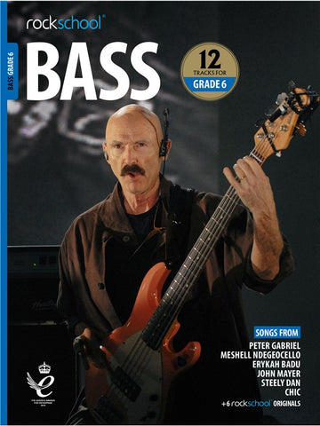 Rockschool Bass Grade 6 2018+ Book/Audio