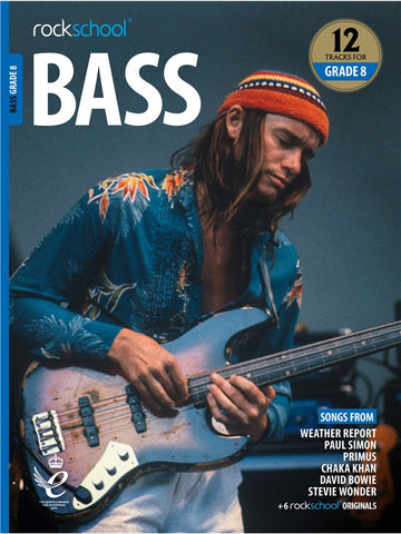 Rockschool Bass Grade 8 2018+ Book/Audio