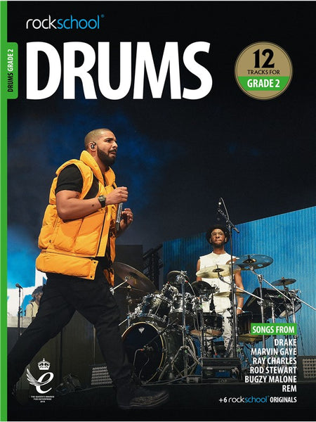 Rockschool Drums Grade 2 2018+ Book/Audio