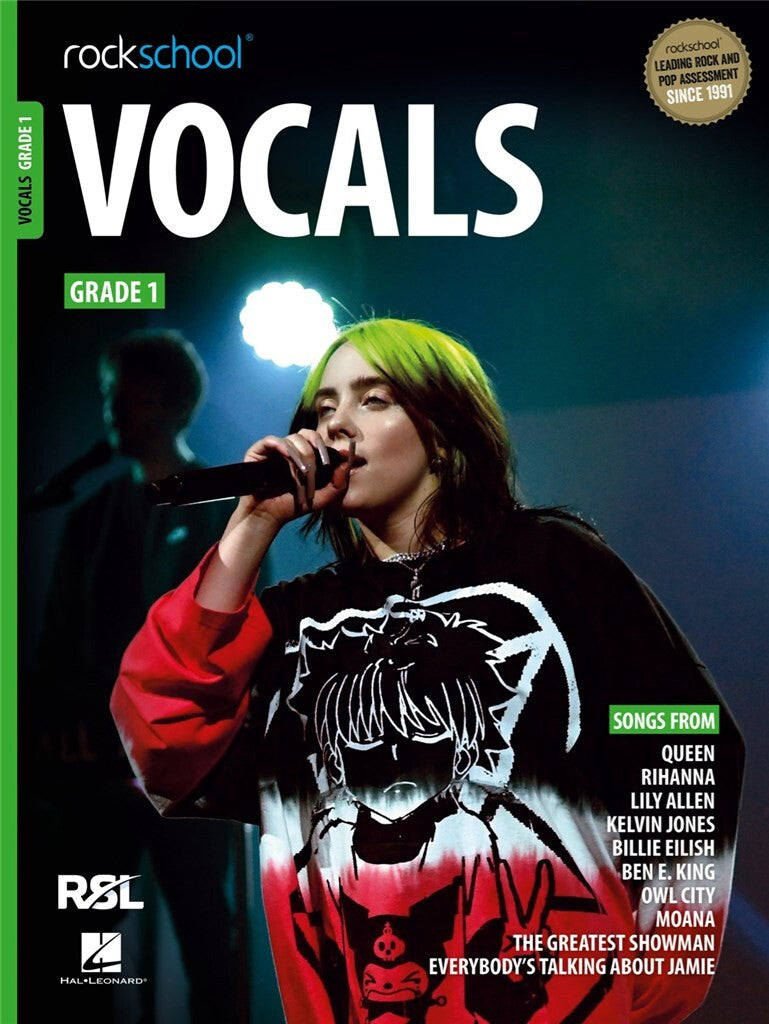 ROCKSCHOOL VOCALS GRADE 1 2021