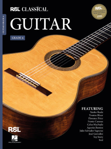 RSL CLASSICAL GUITAR GRADE 6 2022