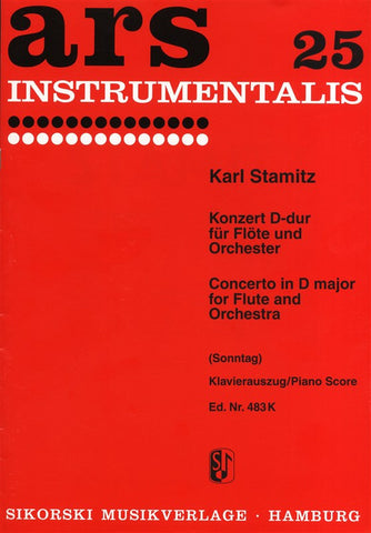 Stamitz Concerto In D for Flute