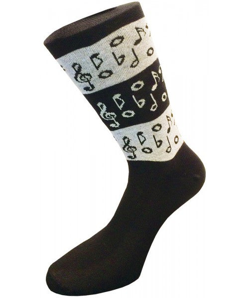 Music Notes Musical Socks