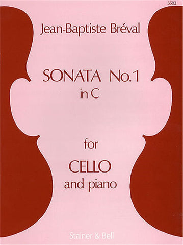 BREVAL SONATA IN C FOR CELLO AND PIANO