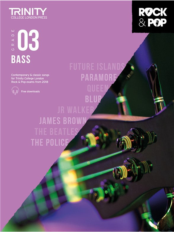 TRINITY ROCK & POP 2018 BASS GRADE 3