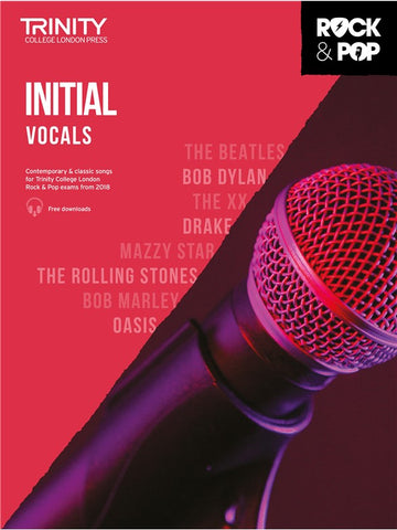 TRINITY ROCK & POP 2018 VOCALS GRADE INITIAL