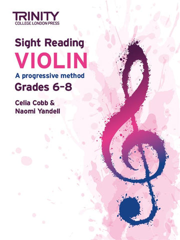 Trinity College Sight Reading Violin Grade 6 - Grade 8