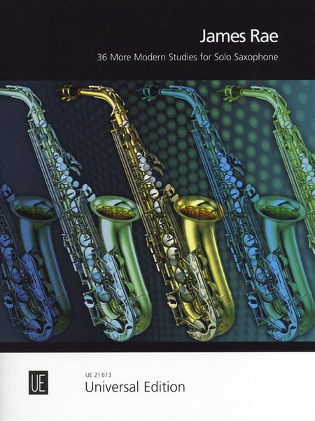 Rae 36 More Modern Studies for Solo Saxophone