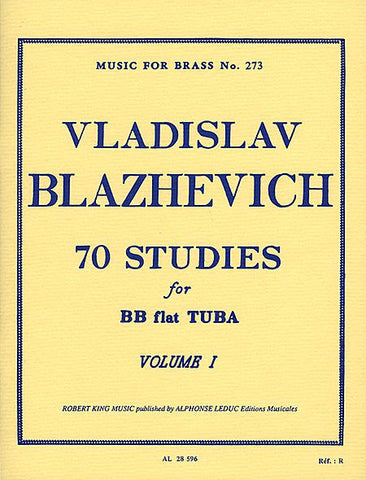Blazhevich: 70 Studies For BB Flat Tuba Volume One