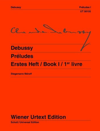 Debussy Preludes Vol 1 for Piano