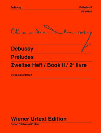 Debussy Preludes Vol 2 for Piano